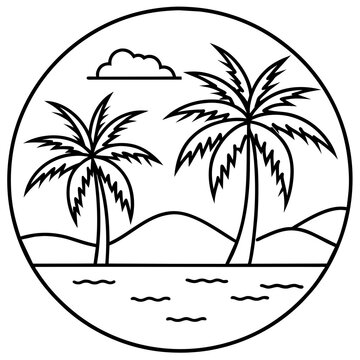          Summer vibes vector illustration.
