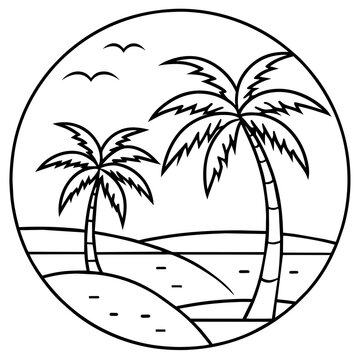          Summer vibes vector illustration.

