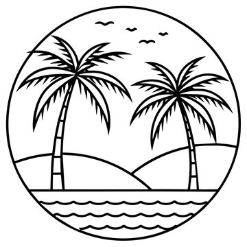          Summer vibes vector illustration.
