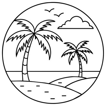          Summer vibes vector illustration.
