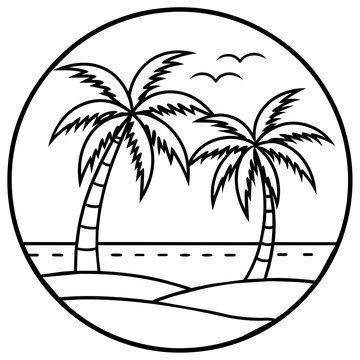          Summer vibes vector illustration.

