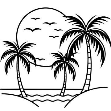          Summer vibes vector illustration.
