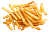 Fototapeta  - PNG French potato fries food white background condiment. 
