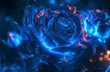 フロストフレア：薔薇の氷の舞,Frost Flare: Ice Dance of Roses,Generative AI