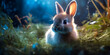 A cute baby rabbit - Un petit lapin