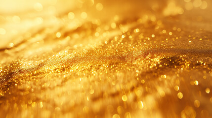 Wall Mural - Gold glitter