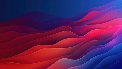 Poster - Blue red abstract modern technology background design.