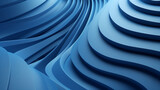 Fototapeta Fototapety przestrzenne i panoramiczne - abstract background modern wallpaper 3d render blue wave business background 