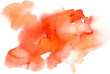 Orange watercolor stains.