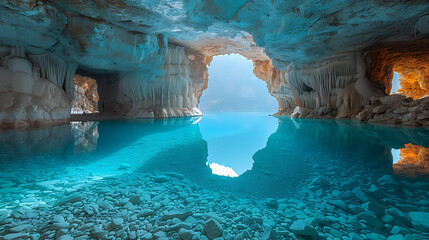 Wall Mural - cave in the cave