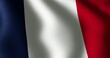 Image of waving flag of france