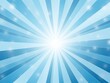 © GalleryGlider - Sun rays background with gradient color, blue and sky blue, vector illustration