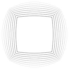 Square dynamic line shape. Gradient blend designs