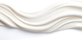 Fototapeta  - White cream swirl background
