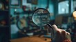 Detailed Examination with Magnifying Glass