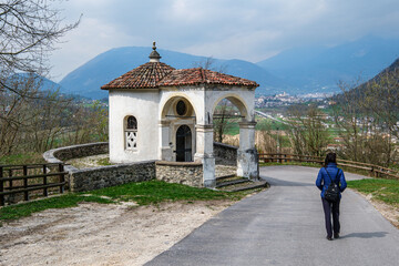 Wall Mural - Feltre, Santuario dei Santi Vittore e Corona