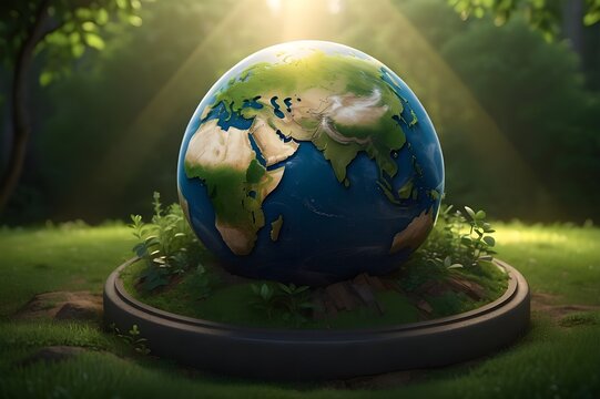 World environment and earth day Illustrations