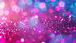 bokeh lights background with multi colors with motion blur ,Abstract blue, purple, gold and pink glitter lights background