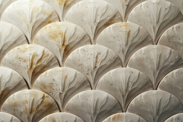 Poster - Sophisticated abstract 3d pattern. Background image. Created with Generative AI technology.
