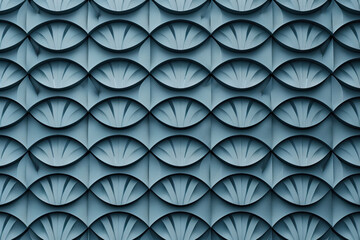 Poster - Sophisticated abstract 3d pattern. Background image. Created with Generative AI technology.