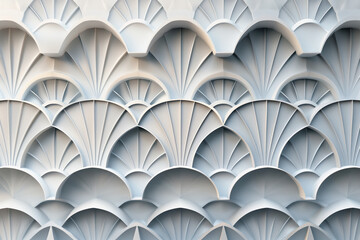 Poster - Sophisticated abstract 3d pattern. Background image. Created with Generative AI technology.