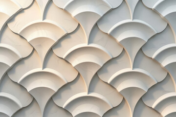Poster - Sophisticated abstract 3d pattern. Background image. Created with Generative AI technology.