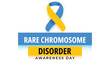 © design.designer - Rare chromosome disorder awareness day. background, banner, card, poster, template. Vector illustration.