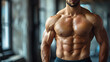 Fit Man Getting Fat Gaining Weight and Losing,
male torso 3d image