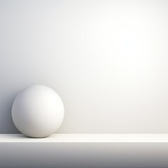 Wall Mural - White gradient background with blur effect, light white and dark white color, flat design, minimalist style