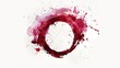 Wine stain red, stain stamp spot paper wine, winery blot trace	
