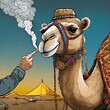 Smoking Camel 🚬🐫