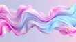 Pastel Waves on a Gradient Background