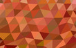 abstract vector geometric triangle background - orange