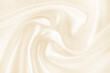 close up of white wavy blurry fabric texture background