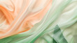 Peach and soft forest green, abstract background, styled for delicate contrast and a harmonious ambiance