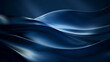 dark deep blue abstract background with smooth curved lines