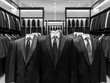 © Leonardo - Trajes de hombre de negocios en la tienda