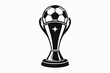 FIFA World Cup Trophy black silhouette