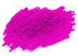 Różowa plama -  izolowany plik graficzny w formie karteczki, nalepki.