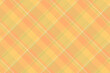 Plaid fabric background of tartan vector pattern with a textile check seamless texture.