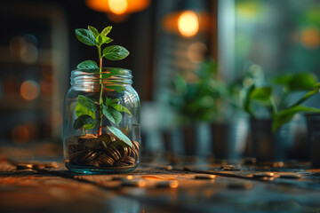 Poster - a partnership between investors and entrepreneurs to fund new ventures and projects. concept of vent