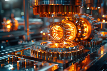 Aufkleber - a significant investment being made in a new technology, highlighting the importance of innovation i