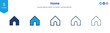 Home icons set. House symbol , Web home Main page icon symbol , Website homepage icon sign