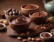 Delicious Chocolate and Nuts Assortment for Gourmet Snacking