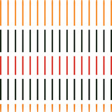Fototapeta Sypialnia - Colored short sticks are lined up in several rows and have different colors.