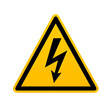 © Hamid - High voltage sign on a white and transparent background