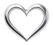 PNG Heart backgrounds jewelry silver