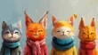 Animal Avatars: Emotions in Mental Health App Concept Art
