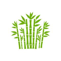  Bamboo with Leaves