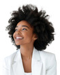 © Rawpixel.com - PNG  African American woman female happy photo